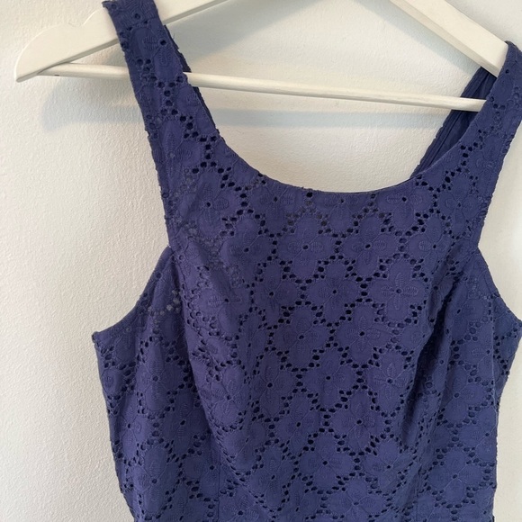 Lilly pulitzer lace peplum tank top - Picture 3 of 13